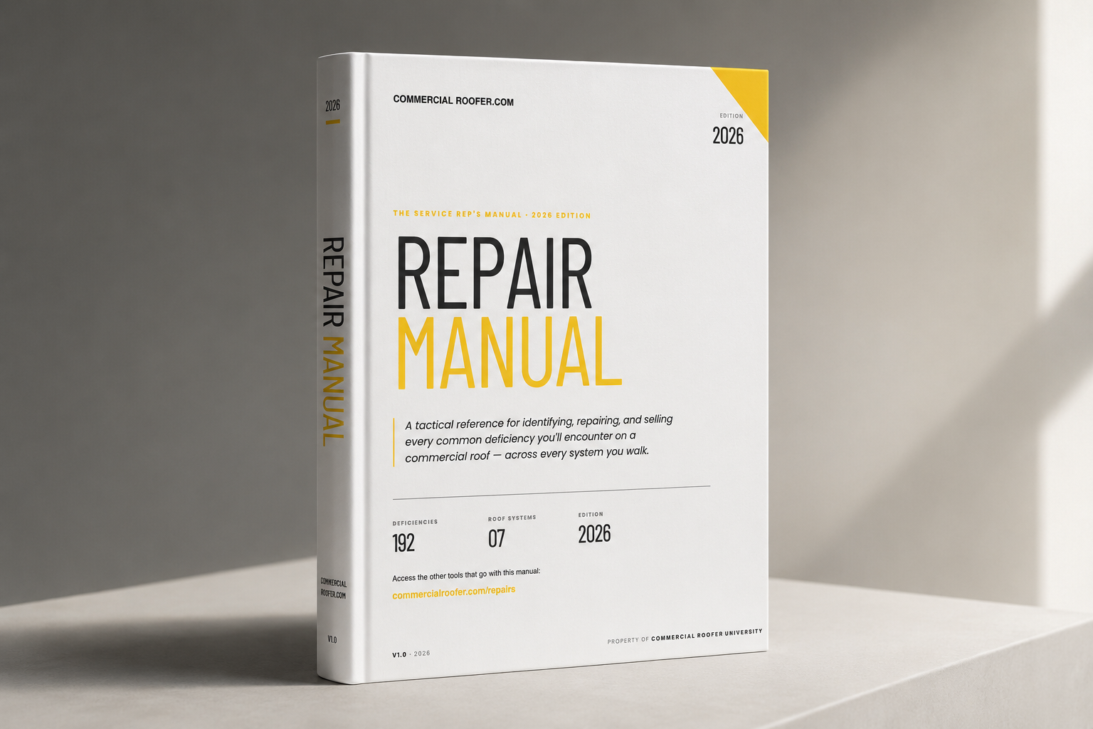 CommercialRoofer.com Repair Manual
